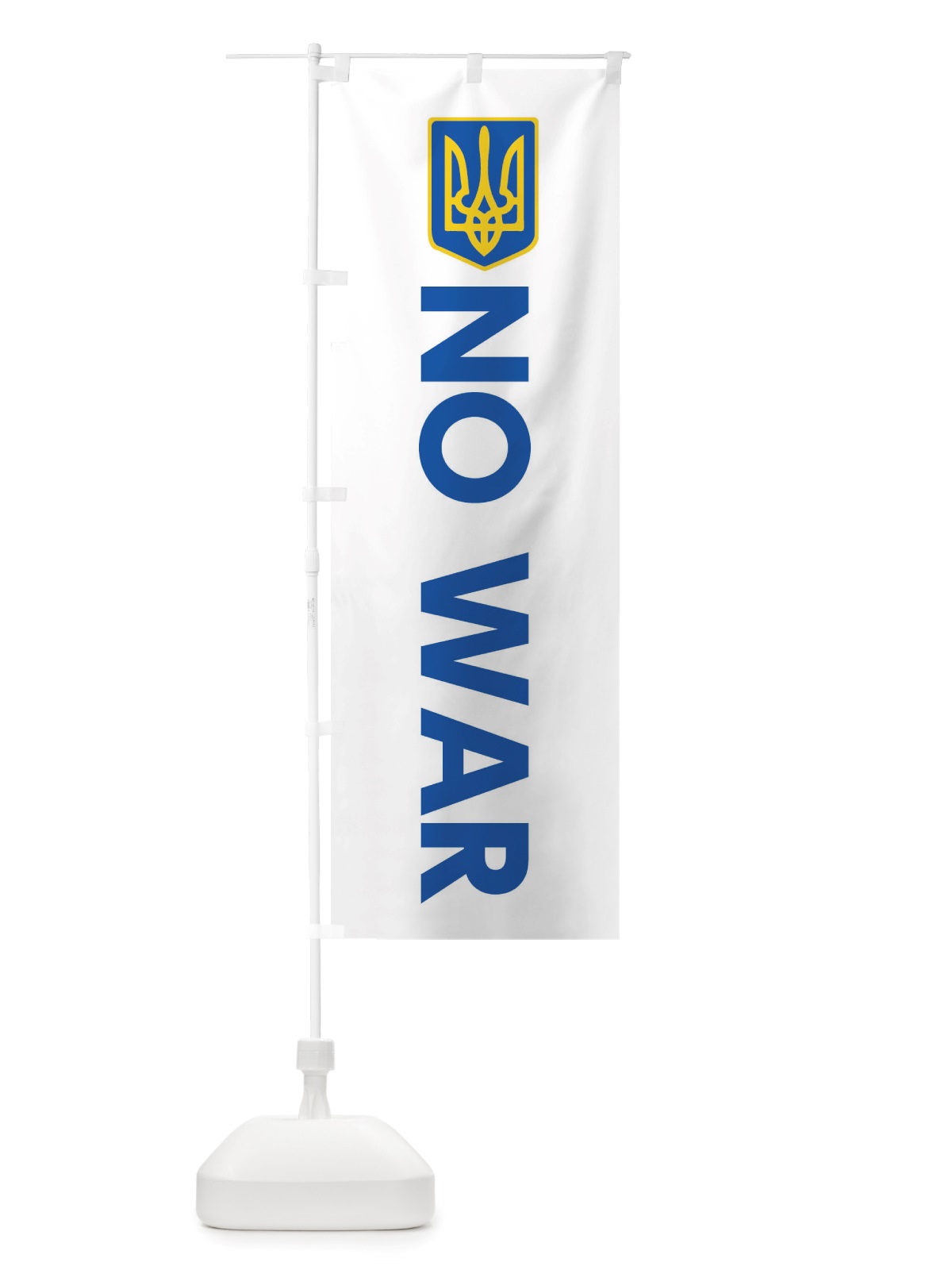 のぼり ウクライナ・戦争反対・紋章・Ukraine のぼり旗 X0GP(デザイン【C】)