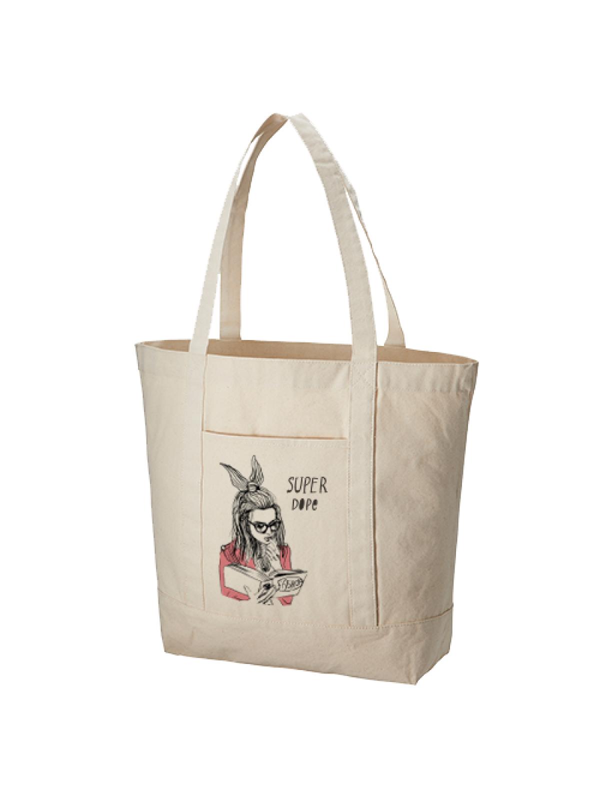 キャンバスライントート