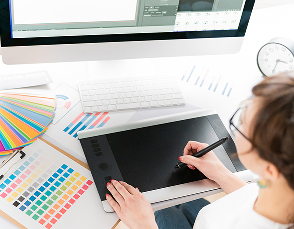 グッズプロ 懸垂幕のデザインと制作　グッズプロなら1枚からオリジナル制作も可能です