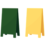 看板張替え用幕