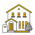 モデルハウス懸垂幕・横断幕