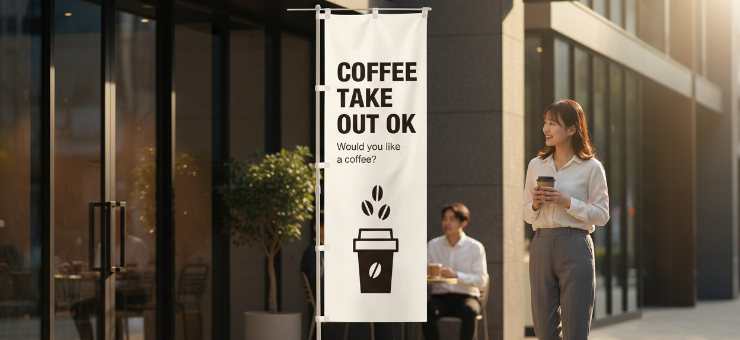 飲食店・売り場向けのぼり