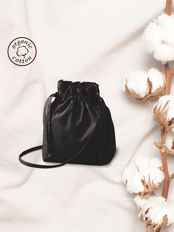 GoodsPro オーガニック厚手コットン巾着ショルダー