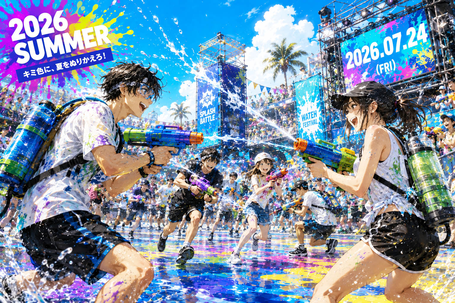 2026年夏到来！！暑さに注意しながら思いっきり楽しもう！！