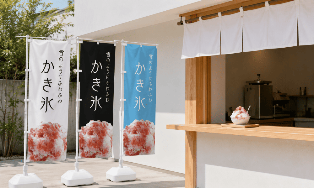 のぼり かき氷 のぼり旗 1135